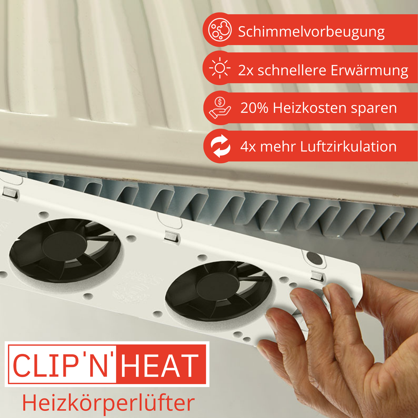 Heizkörperventilator - Double Set